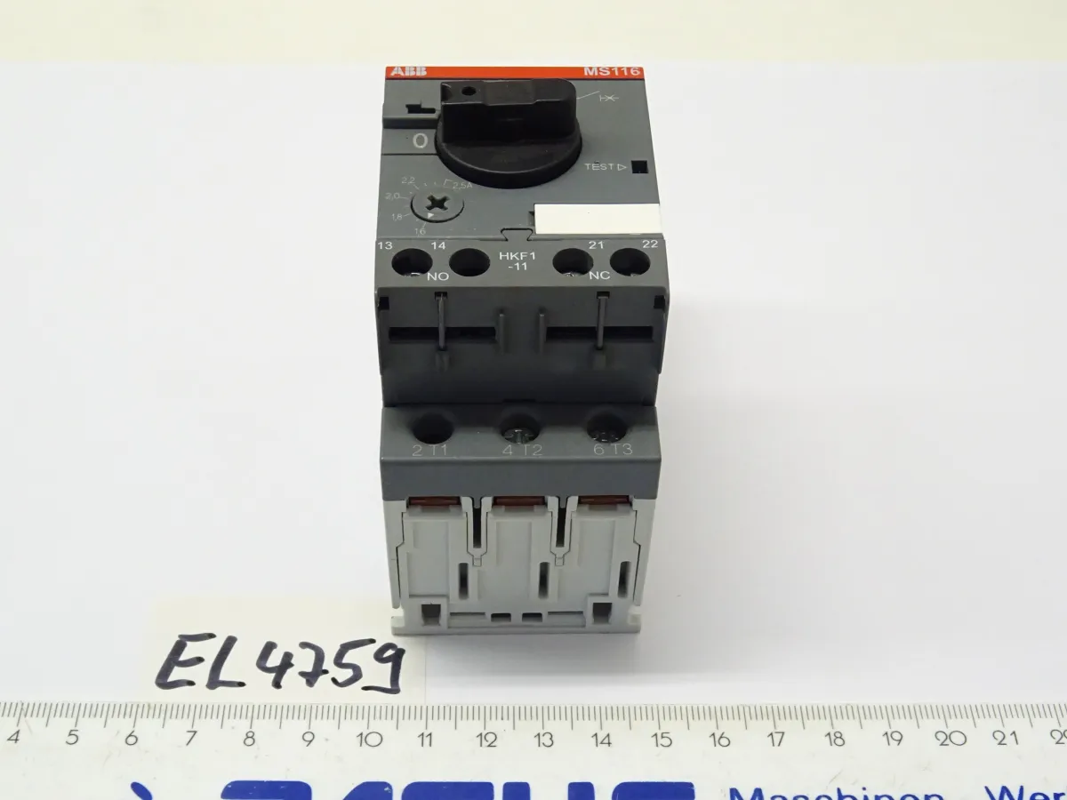 ABB Motorschutzschalter MS116-2.5, 2,5 A 690 V