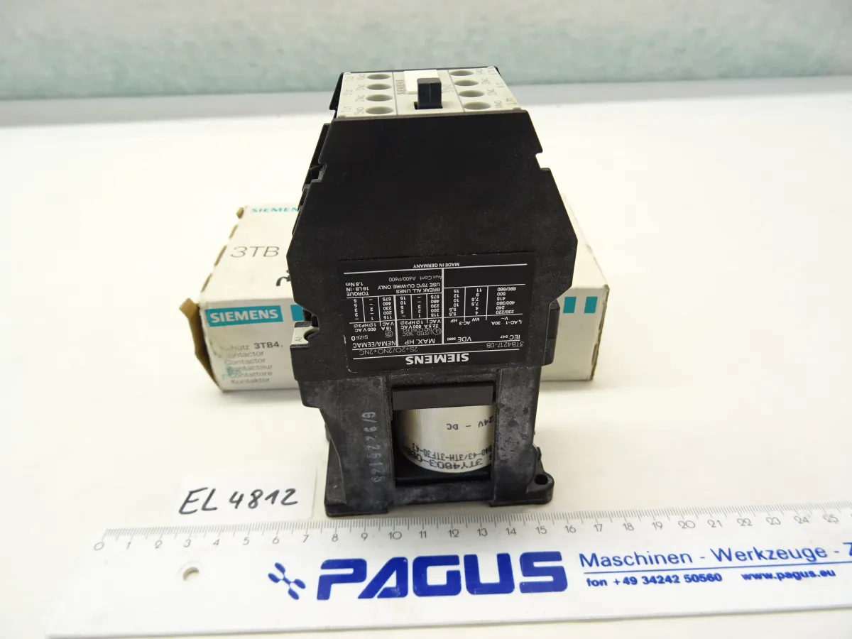 Siemens LeistungsschÃ¼tz 3TB42 17-0BB4, 7,5 kW