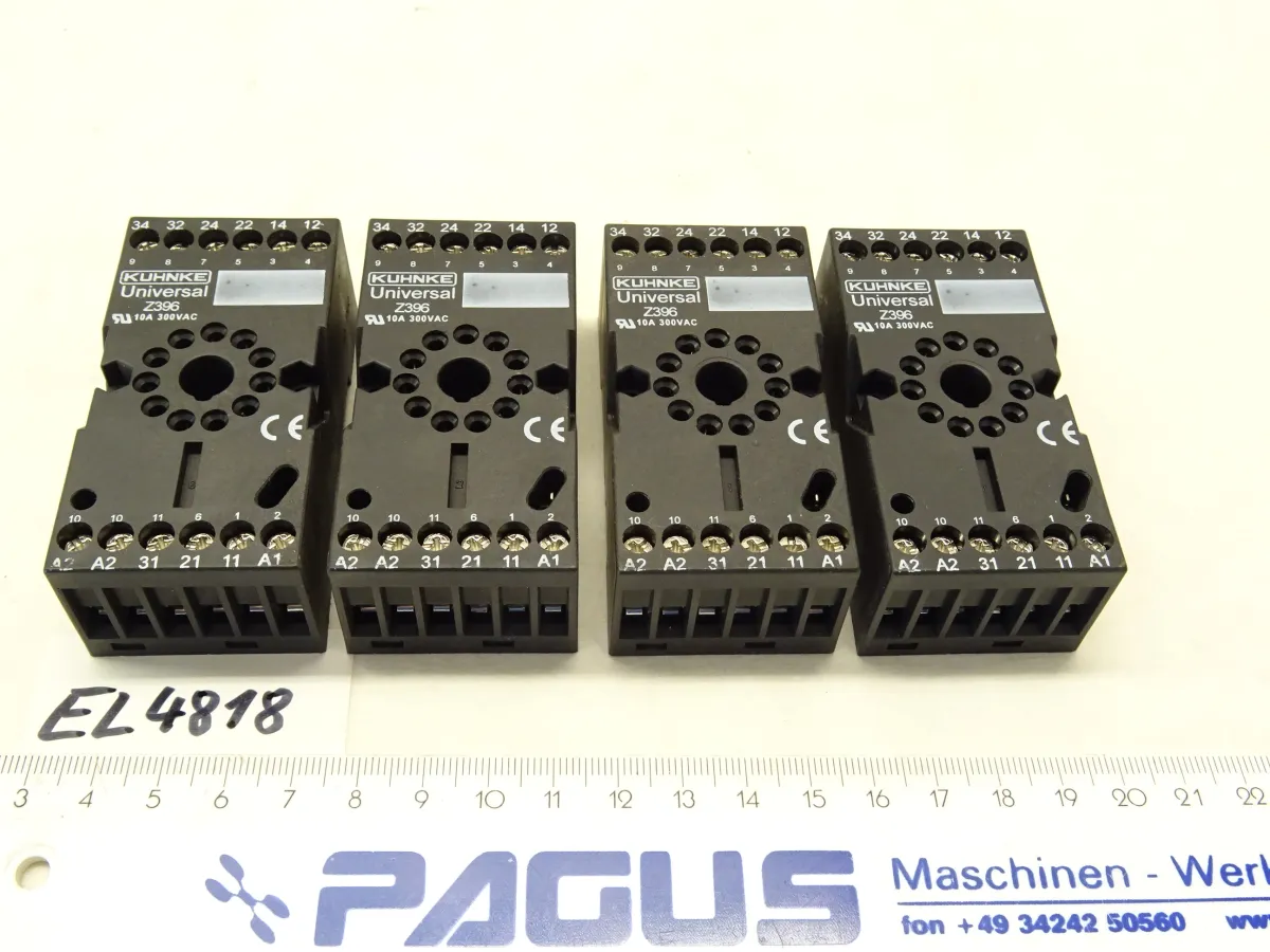 Relaissockel Universal Z396, 5 StÃ¼ck