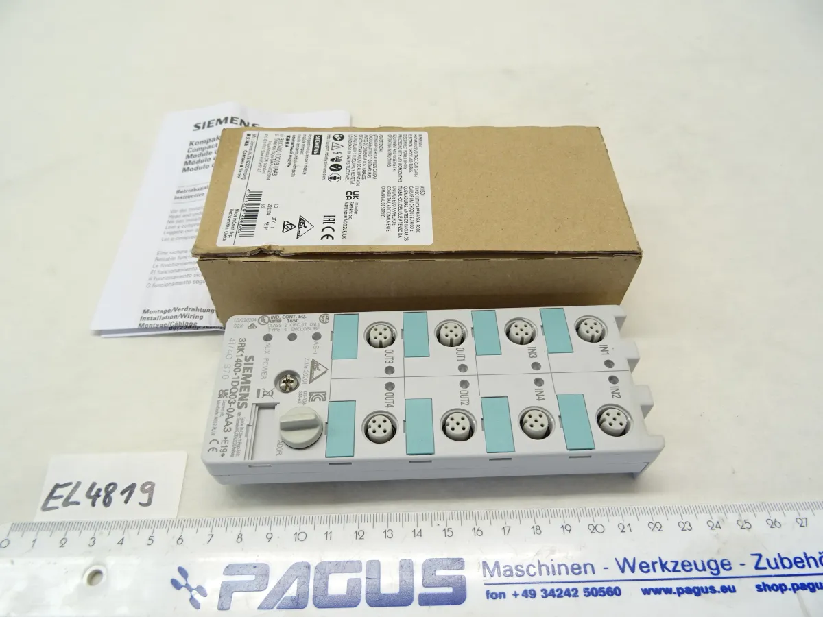 Siemens AS-I Kompaktmodul K60 3RK1400-1DQ03-0AA3
