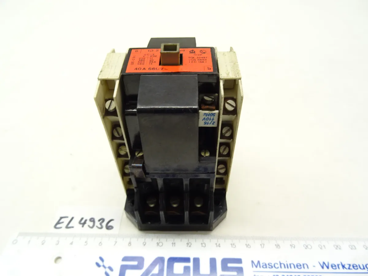 Leistungsschütz 40 A, 26,6 kW