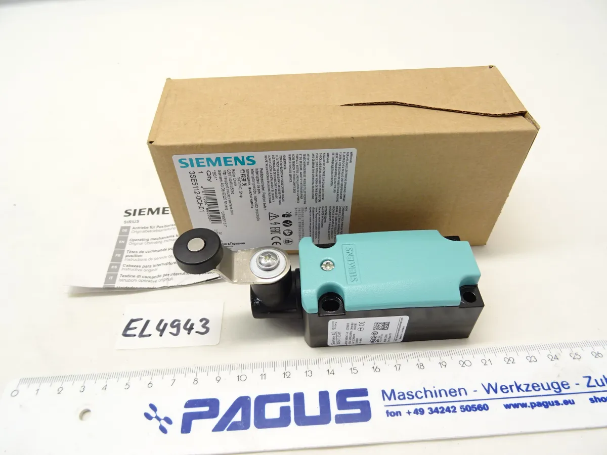 Siemens Mechanischer Einzelpositionsschalter 3SE5112-0CH01