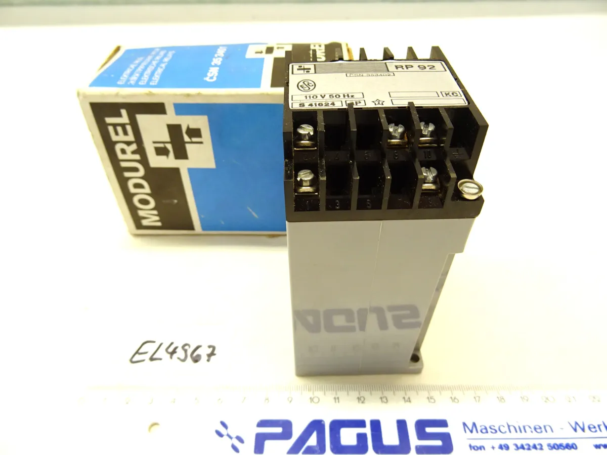 Relais RP 92, 110 V AC