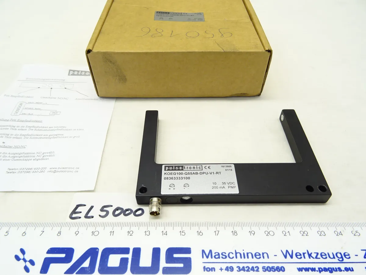 Gabellichtschranke KOEG100-Q55AB-DPU-V1-RT