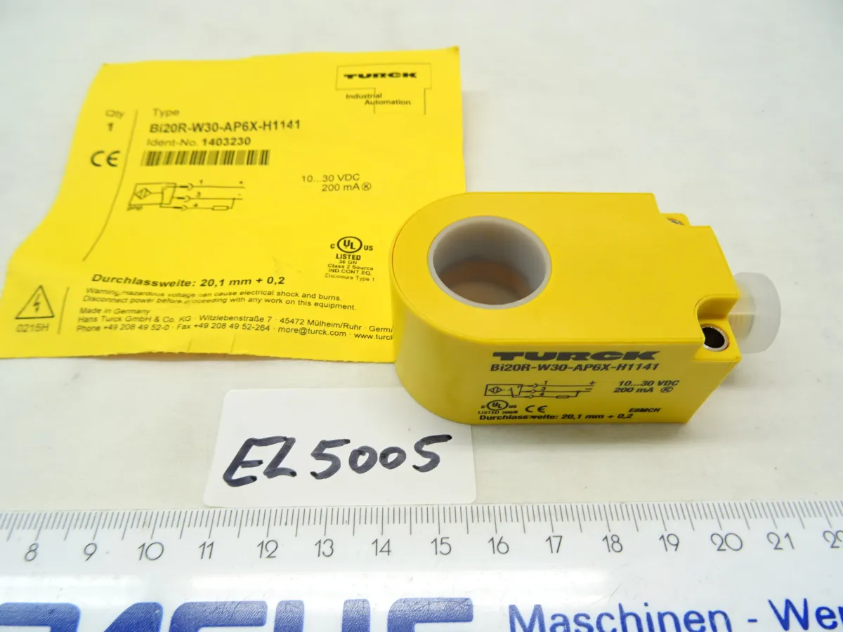 Induktiver Sensor, ringfÃ¶rmig Bi20R-W30-AP6X-H114