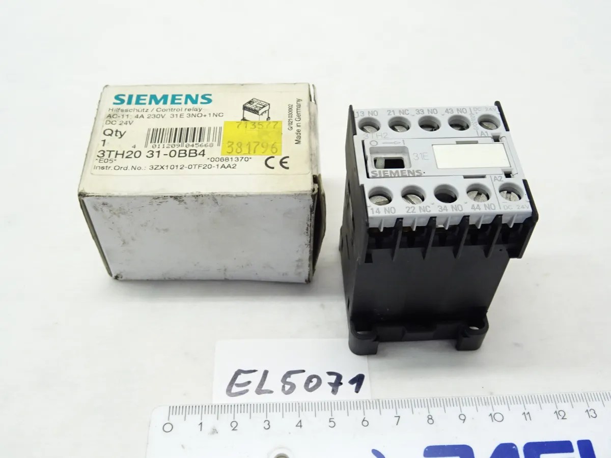 Siemens HilfsschÃ¼tz 1,5 kW