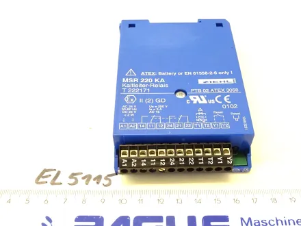 Ziehl-Abegg Motorschutzrelais MSR 220 KA – RESALE