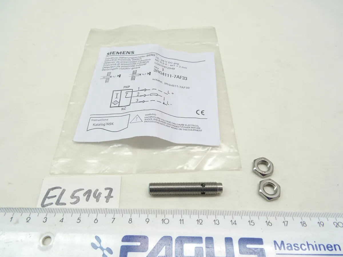 Induktiver Sensor BERO 3RG4111-7AF33