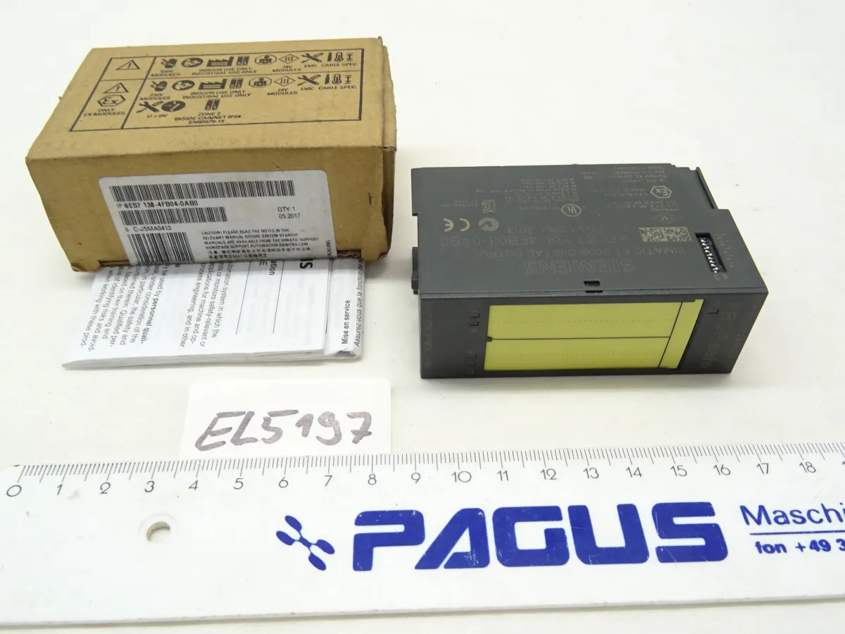 Siemens Elektronikmodul 6ES7 138-4FB03-0AB0