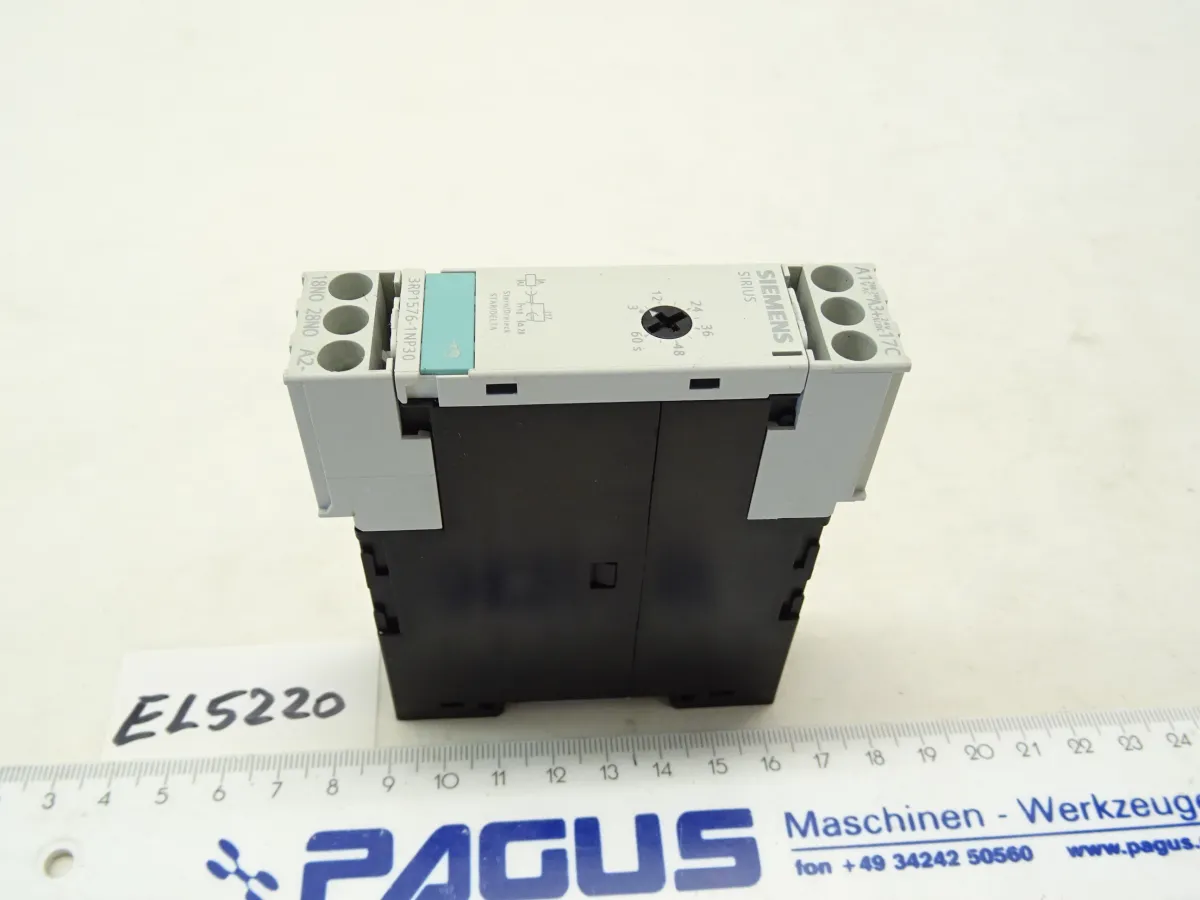Siemens Zeitrelais 3RP1576-1NP30, 3 - 60 s