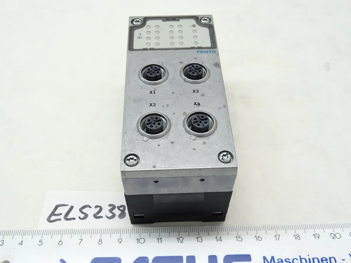 Festo Analogmodul 2AI, mit Verkettungsblock