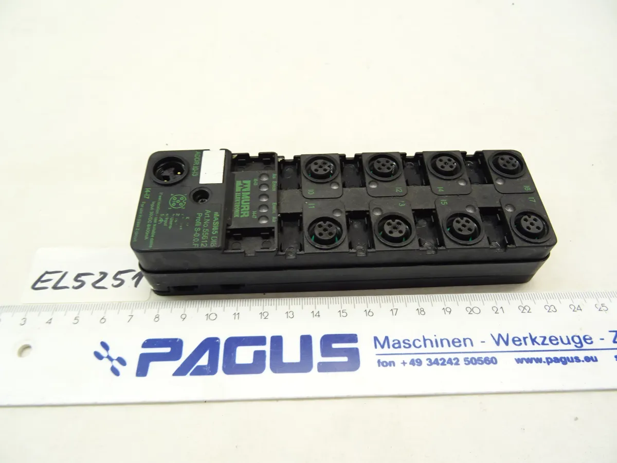 MURR Elektronik Kompaktmodul MVK12-ASI DI8/0,4A