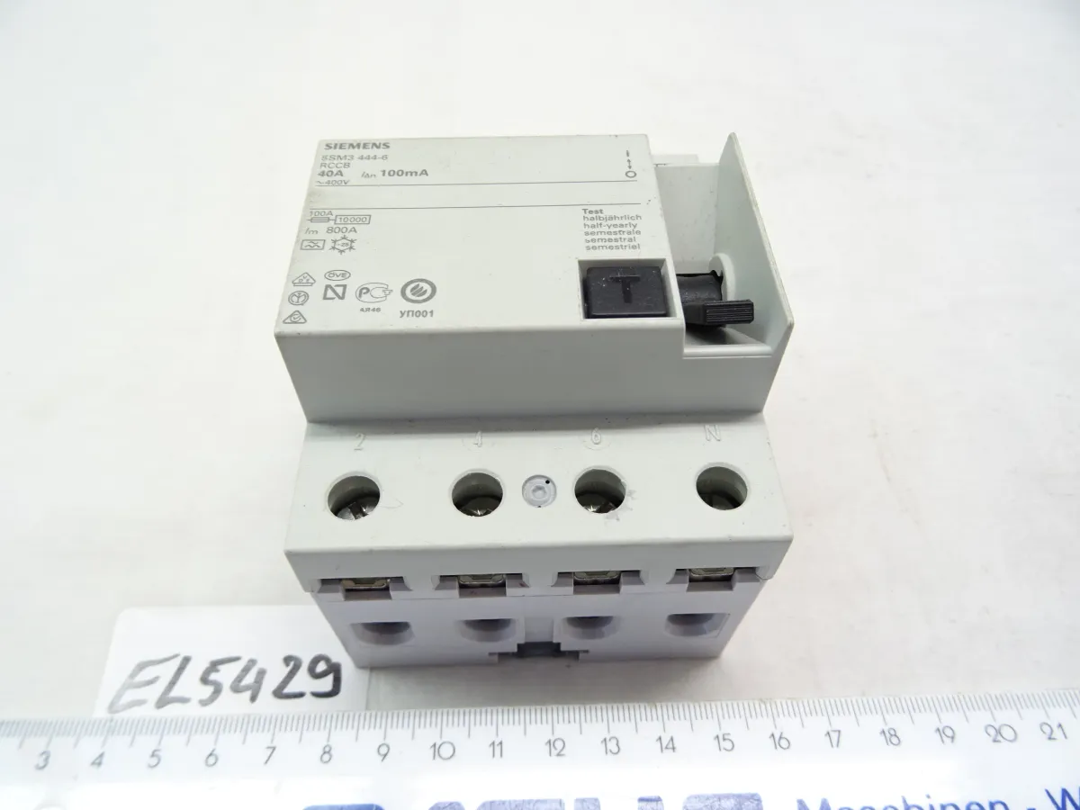 Siemens FI-Schutzschalter 5SM3 444-6
