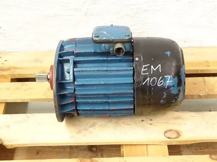 Demag Elektromotor mit Bremse 0,4/1,56 kW, 700/2880 U/mi – RESALE
