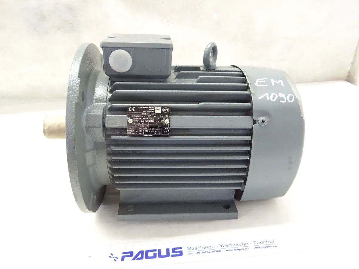 VEM Elektromotor 3,0 kW, 1420 U/min