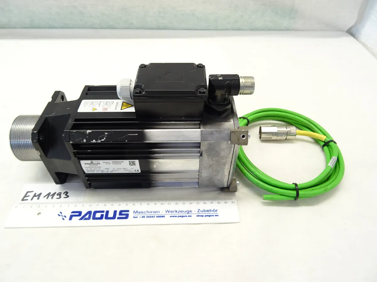 Servomotor mit Bremse 4,5 kW, 6000 U/min
