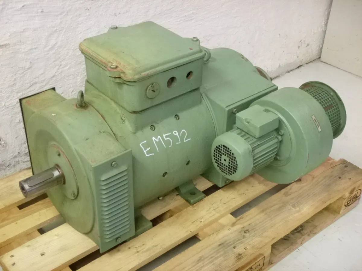 VEM Gleichstrommotor MFCWa 200M2K-F02-901, 15 kW, 1000