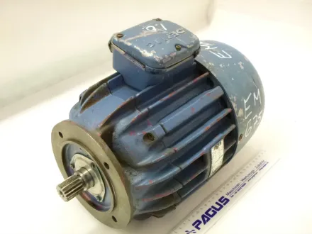 Demag Elektromotor mit Bremse 0,11/0,75 kW, 410/2760 U/m – RESALE