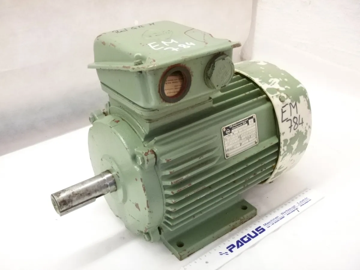 VEM Elektromotor 0,9 / 1,1 / 1,4 kW, 730 / 970 / 1450