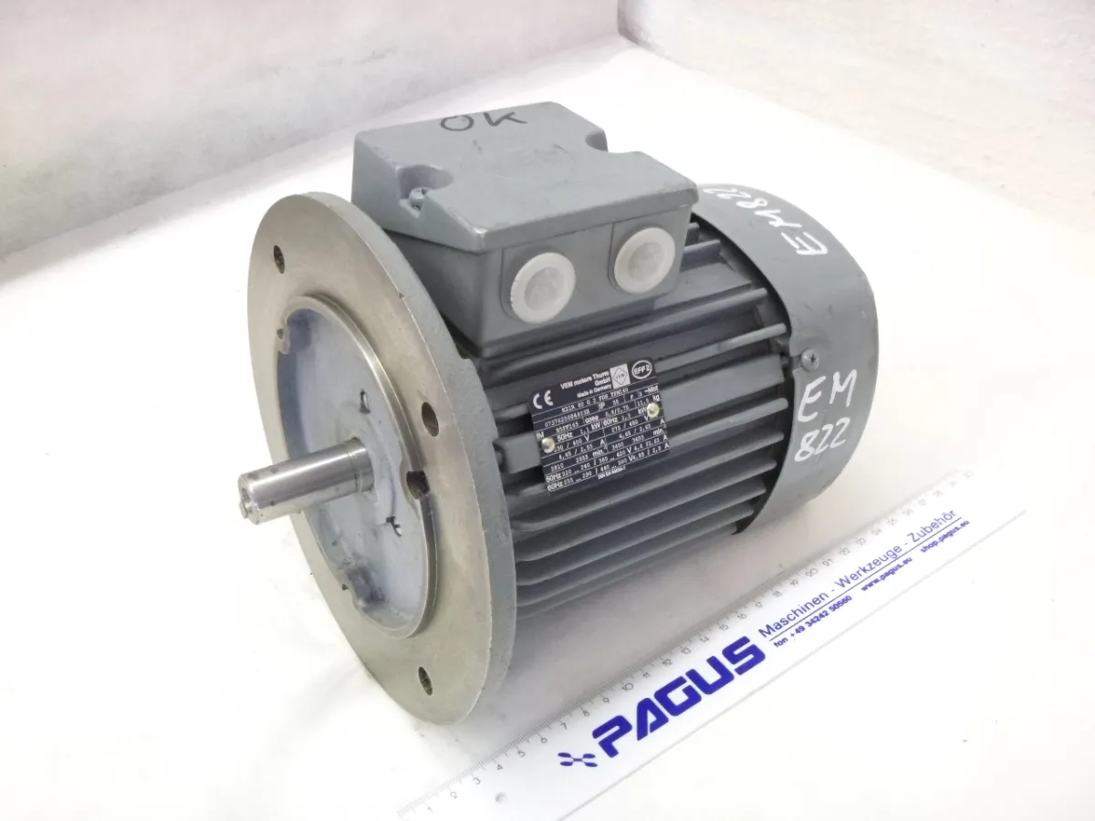 VEM Elektromotor 1,1 kW, 2810 U/min