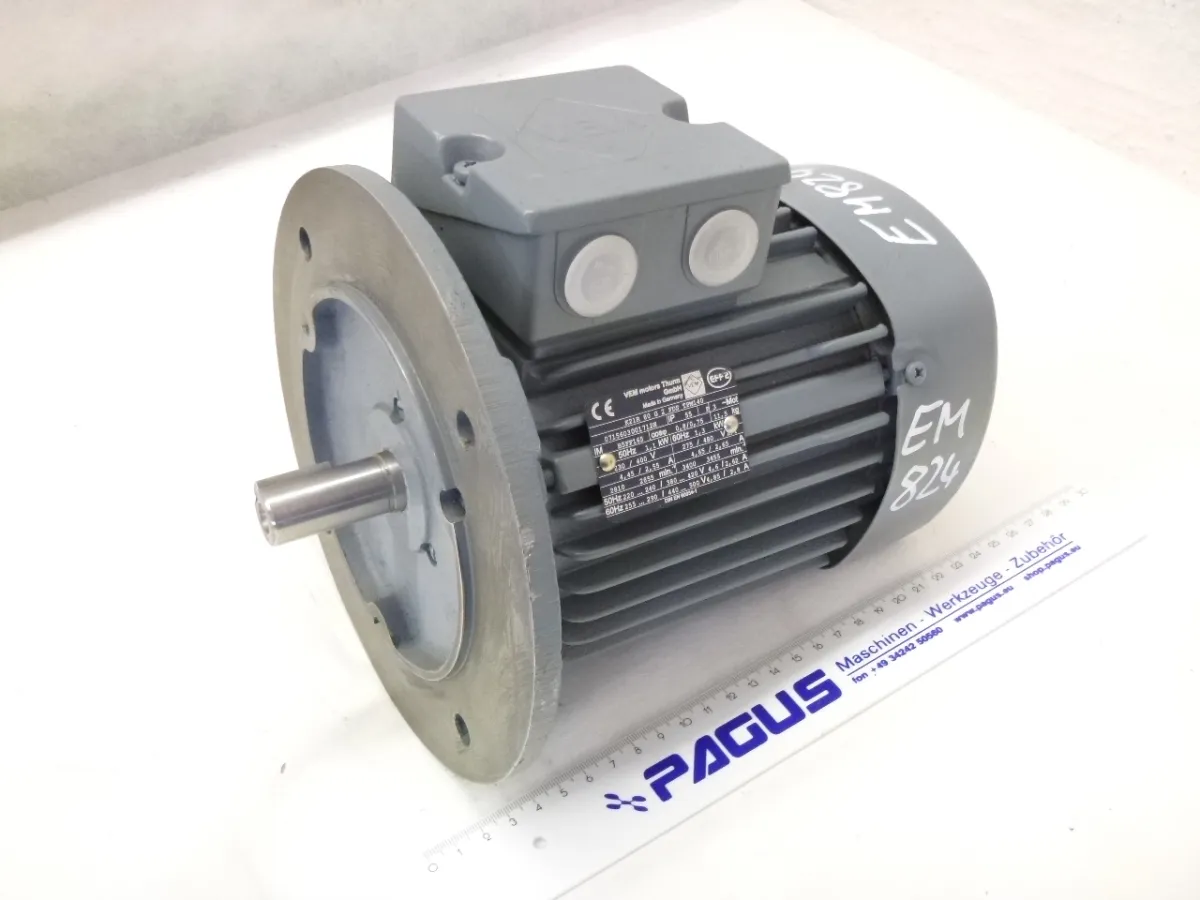 VEM Elektromotor 1,1 kW, 2810 U/min
