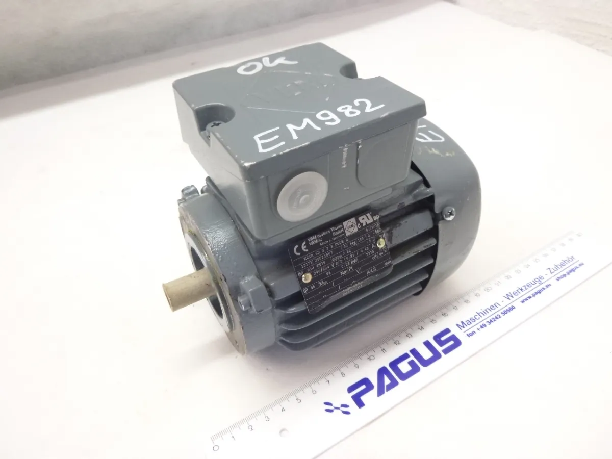 VEM Elektromotor 0,25 kW, 3375 U/min 60 Hz