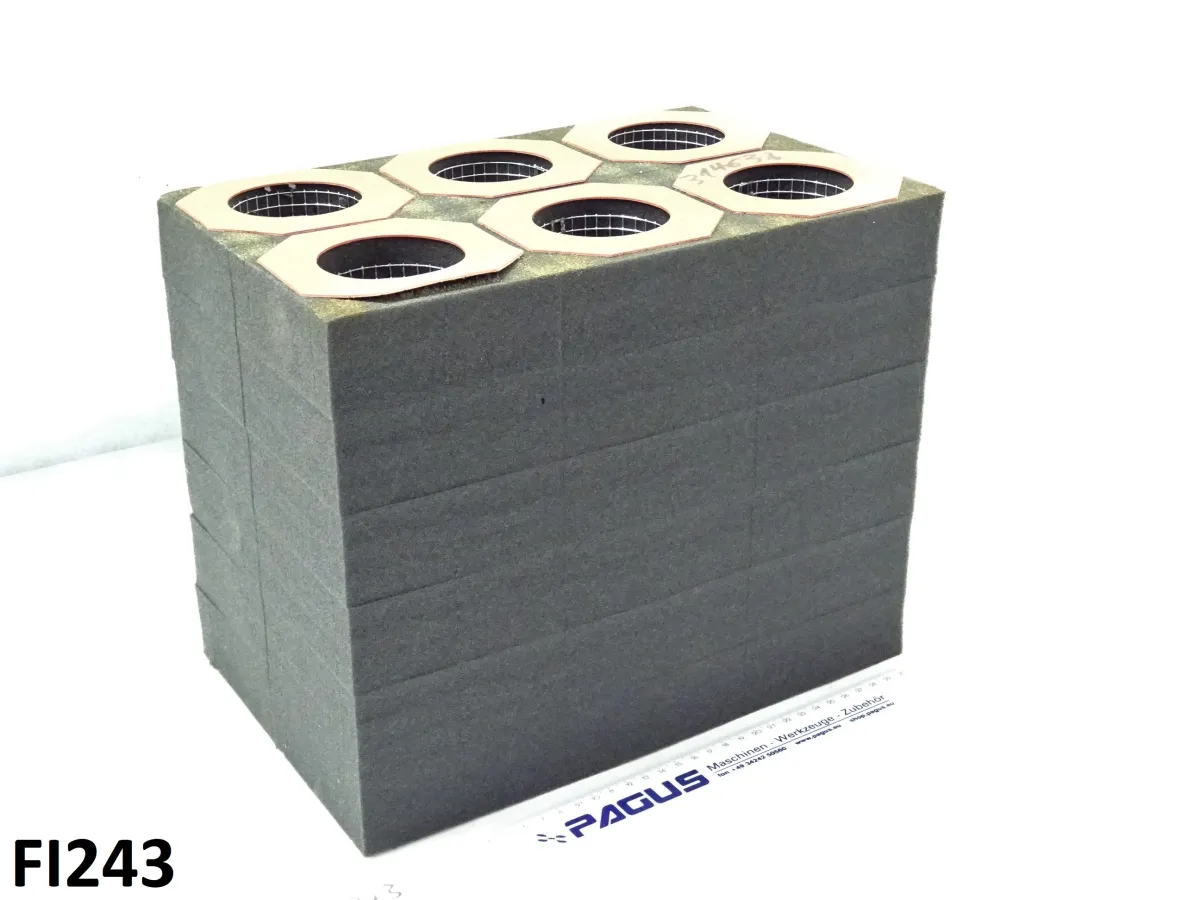 Schalldämpfer 110 x 110 x 270, 6 Stück