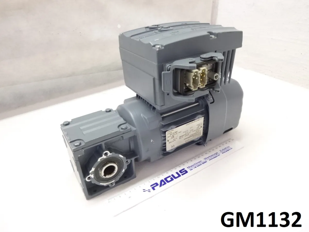 SEW Eurodrive Getriebemotor mit Bremse 0,55 kW, 283 U/min