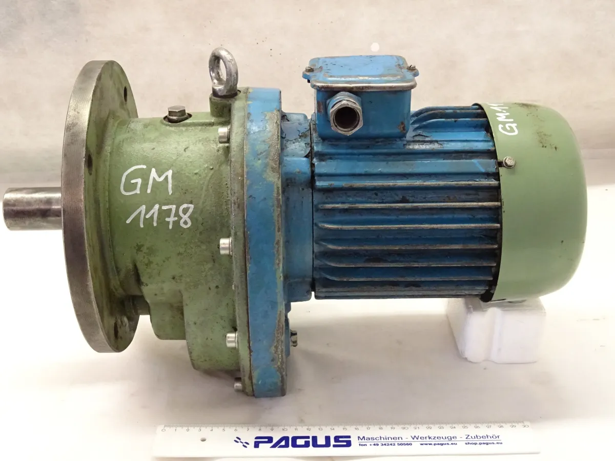 VEM Getriebemotor 1,1 kW, 63 U/min