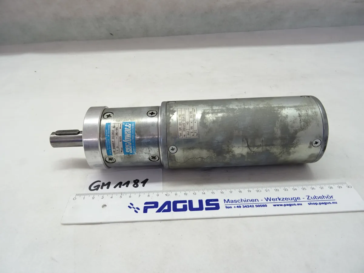 Gleichstromgetriebemotor 40 V 5,95 A, 443 U/min