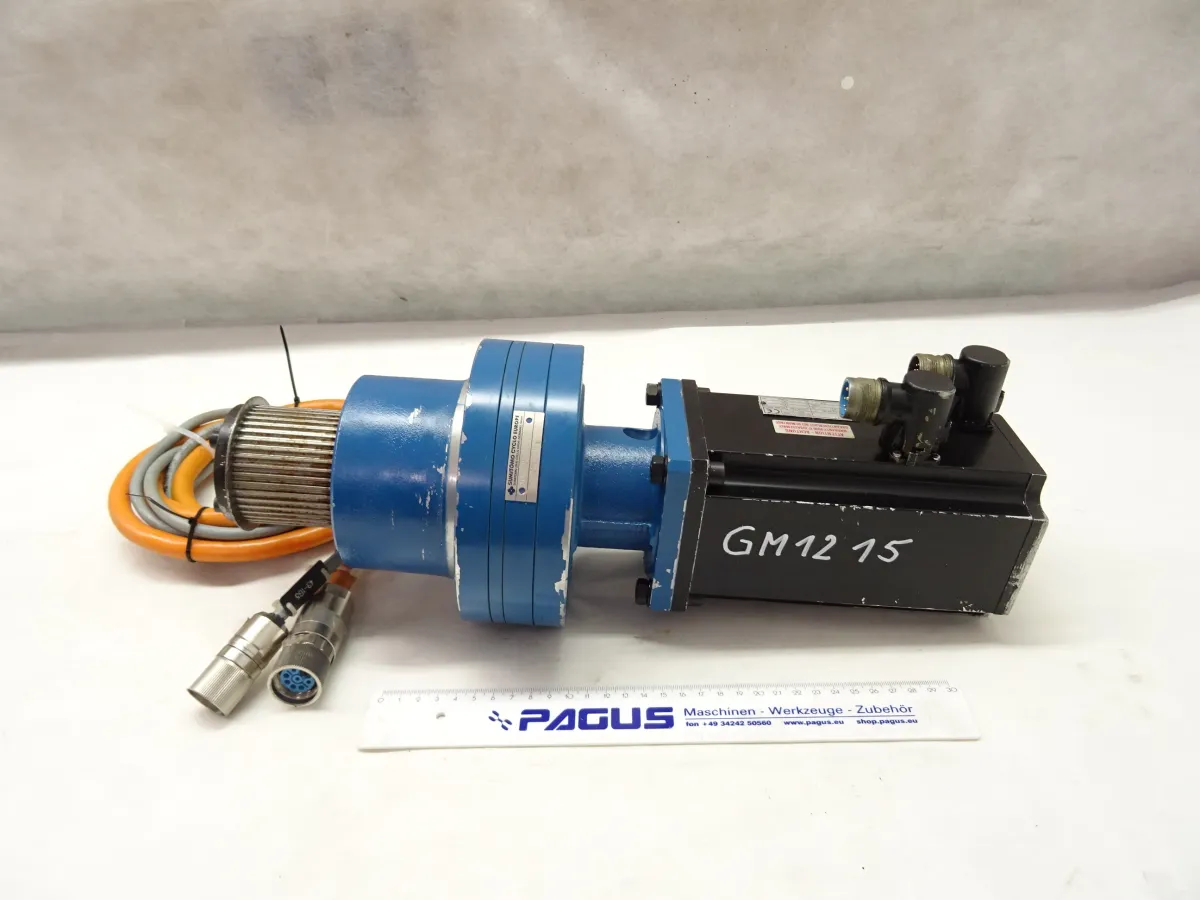 Servomotor mit Getriebe 1,2 kW, 81,4 U/min
