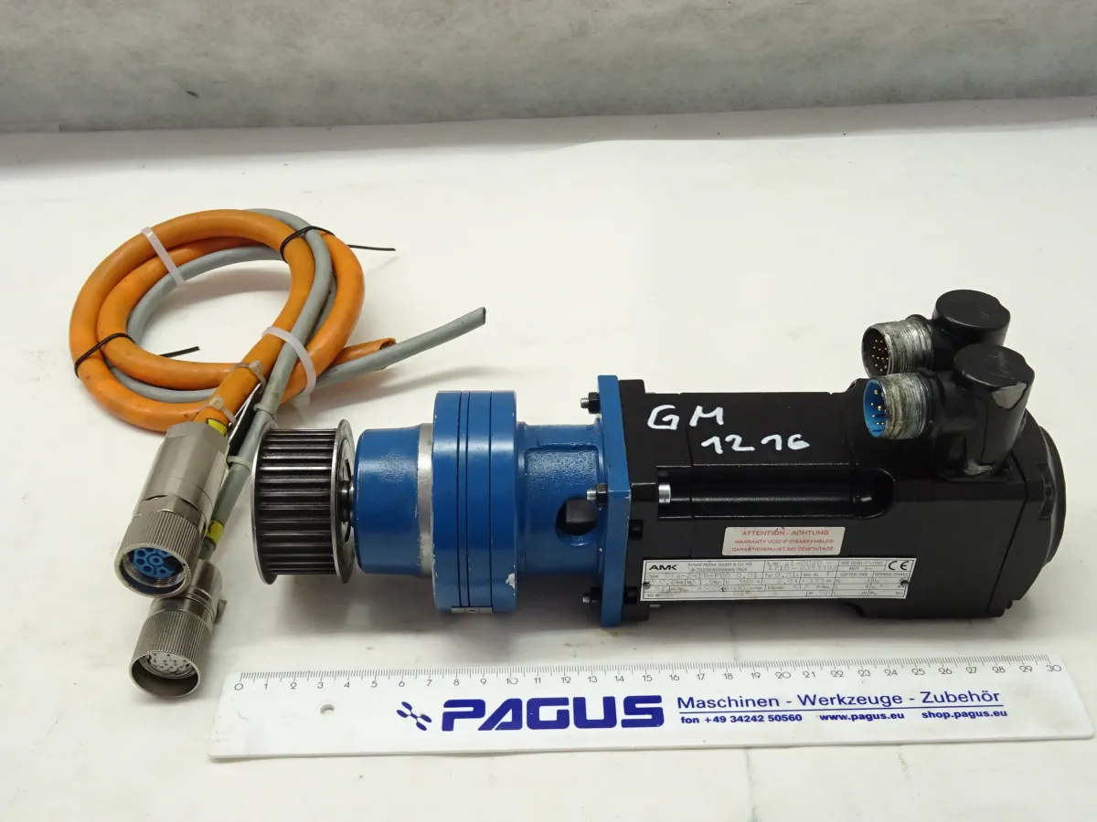 Servomotor mit Getriebe 0,8 kW, 138 U/min