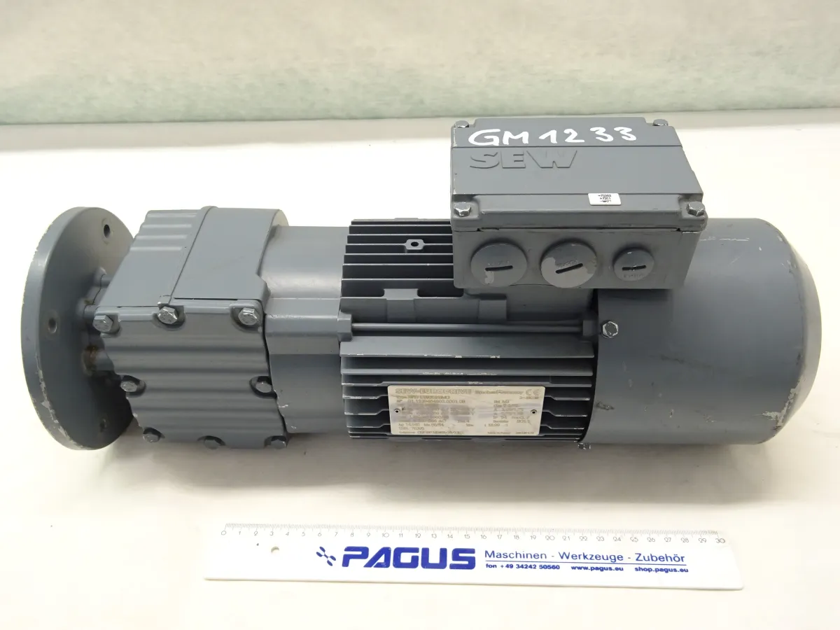 SEW Eurodrive Getriebemotor mit Bremse 0,55 kW, 80 U/min
