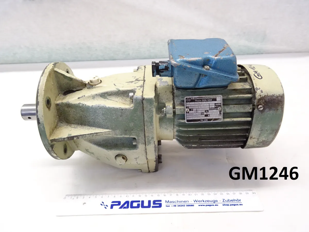 VEM Getriebemotor 0,25 kW, 20 U/min