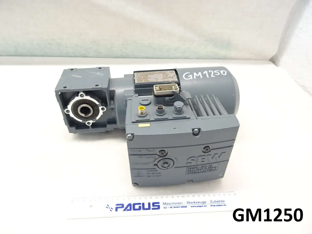 SEW Eurodrive Getriebemotor mit Bremse 0,55 kW, 283 U/min