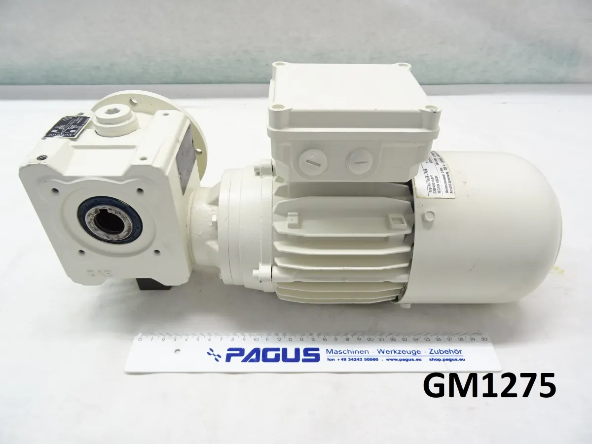 Getriebemotor mit Bremse 0,18 kW, 63 U/min