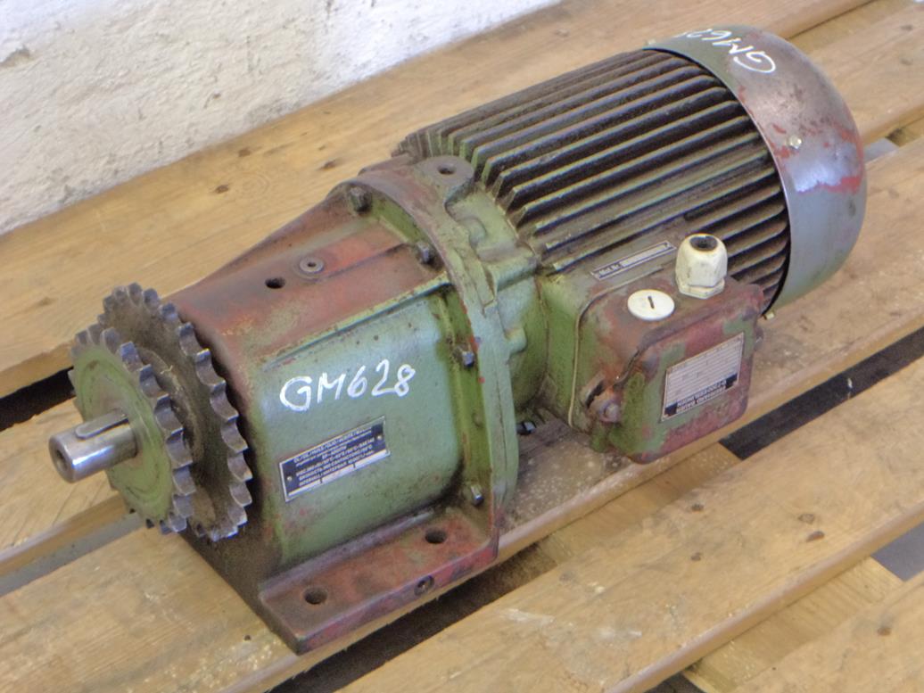 Getriebemotor 0,18 / 1,1 kW, 11 / 66 U/min