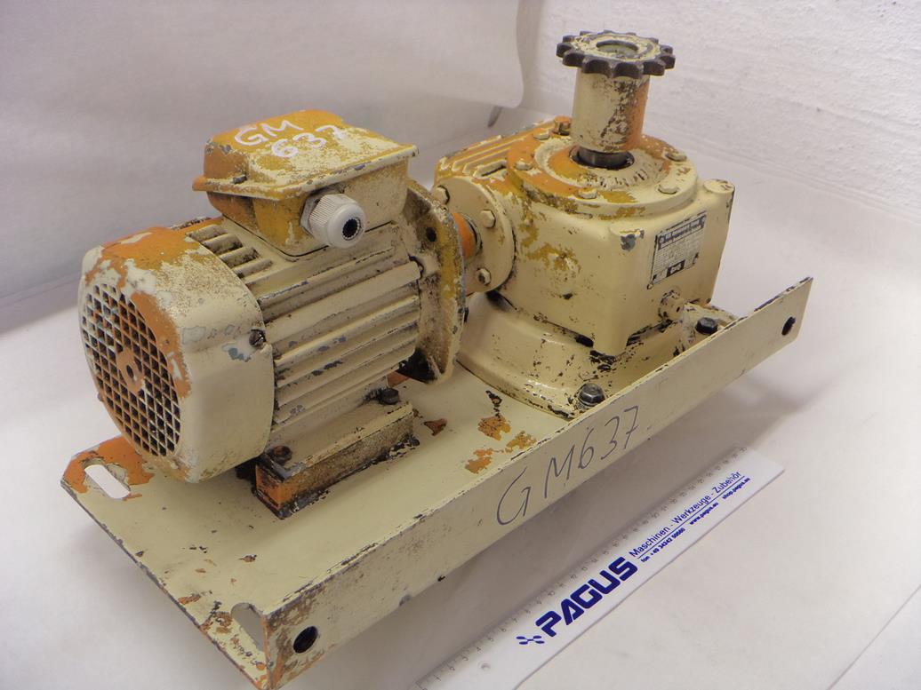 VEM Getriebemotor 0,25 kW, 22,5 U/min