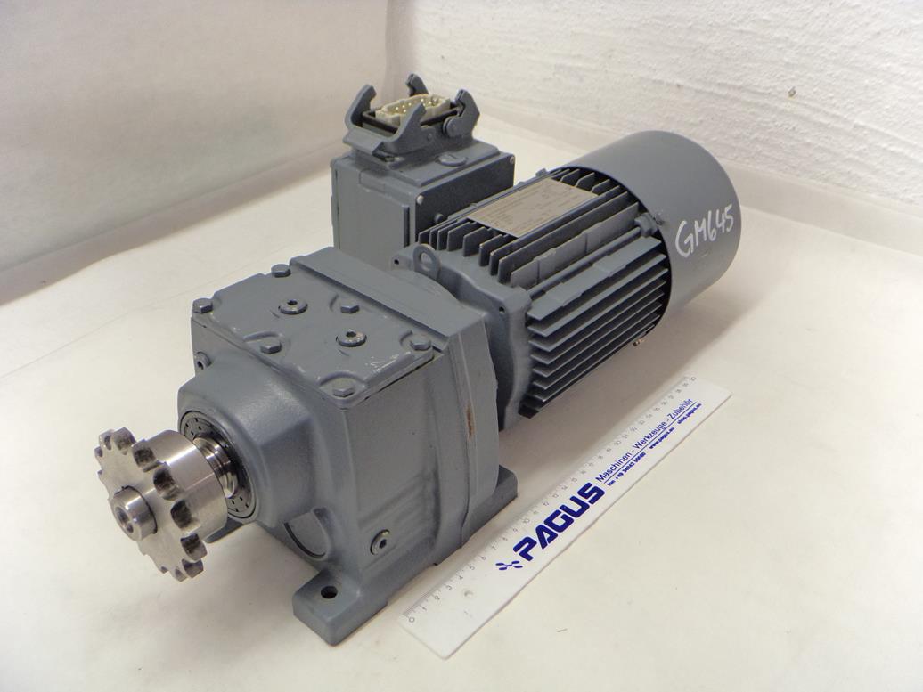 SEW Eurodrive Getriebemotor mit Bremse 0,55 kW 47 U/min