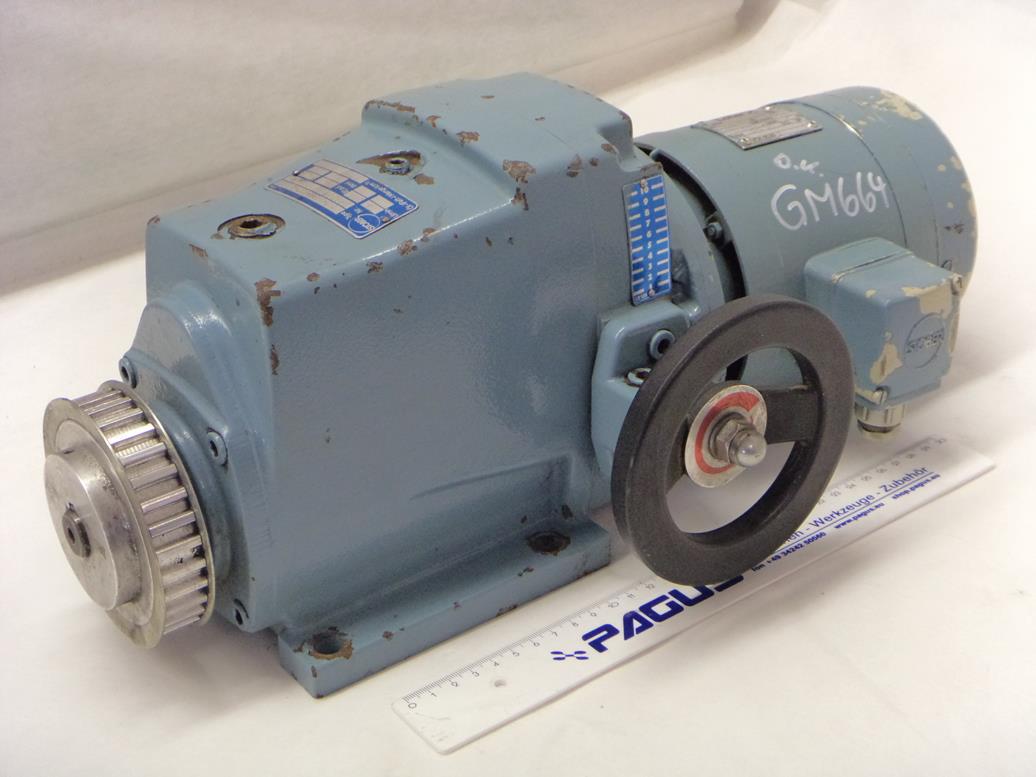 Getriebemotor variabel 0,37 kW, 75 - 510 U/min