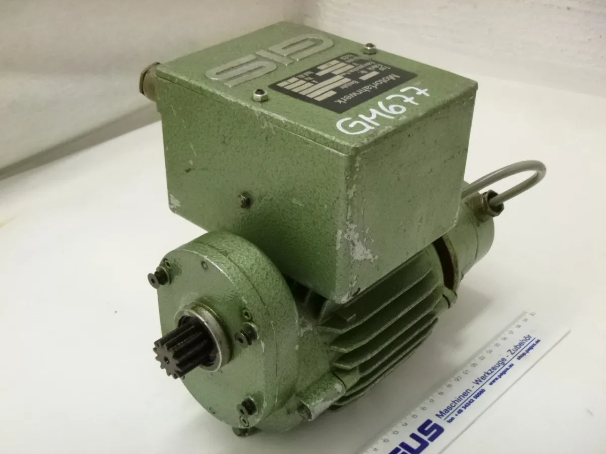 Getriebemotor mit Bremse 0,122 kW 63 U/min