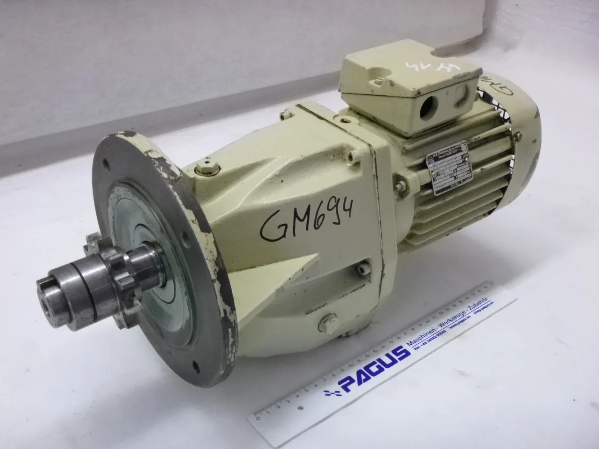 VEM Getriebemotor 0,25 kW, 16 U/min