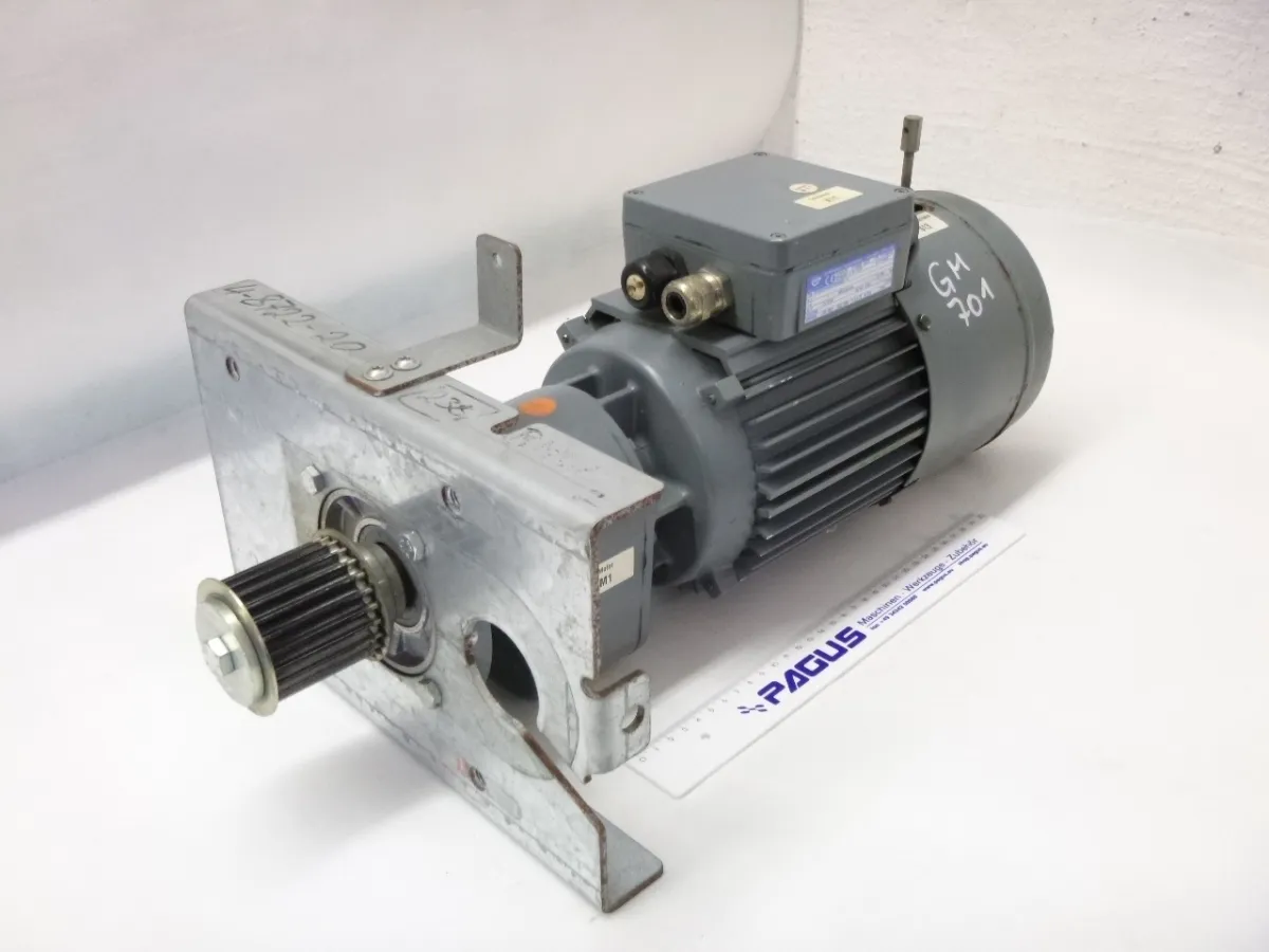 Getriebemotor mit Bremse 1,5 kW, 410 U/min