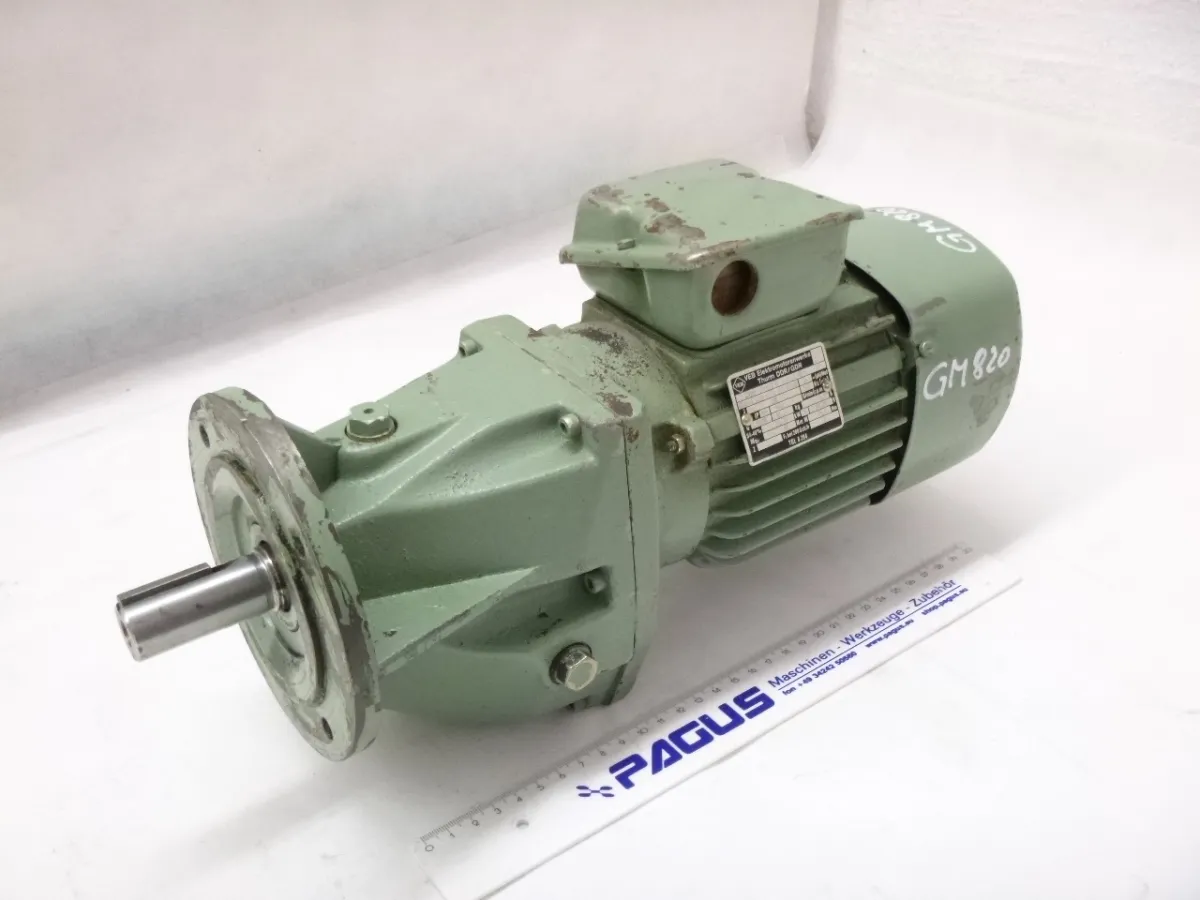 VEM Getriebemotor mit Bremse 0,37 kW, 100 U/min