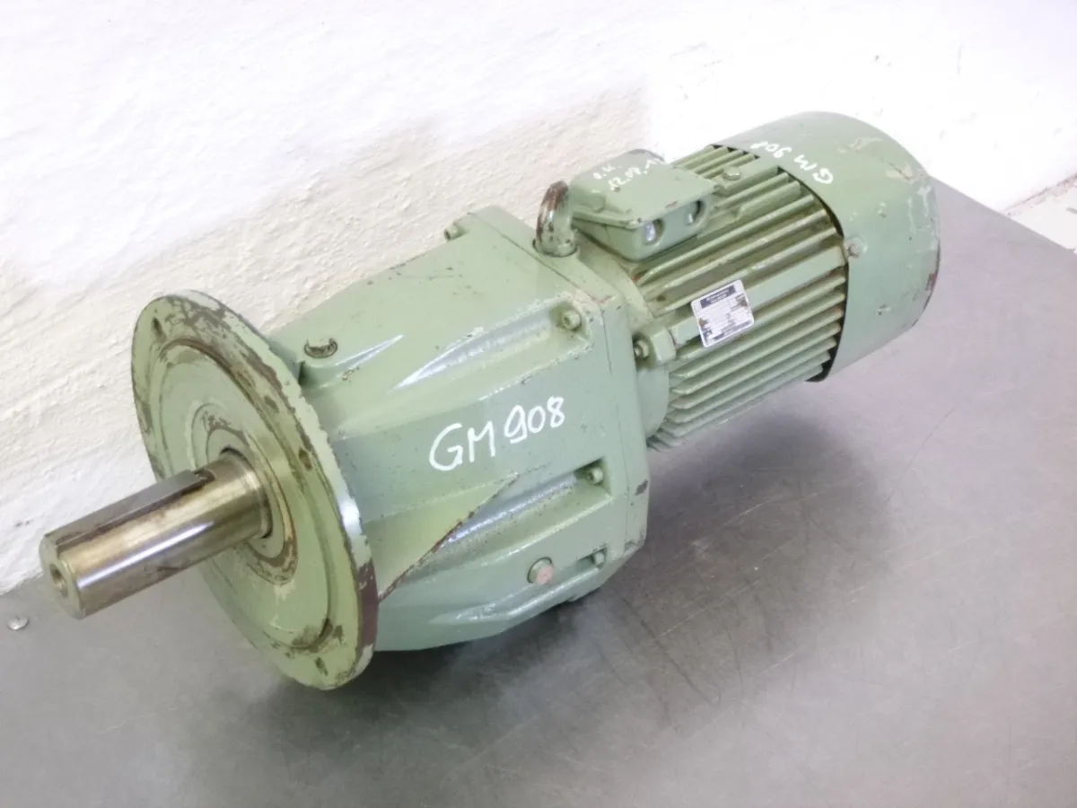 VEM Getriebemotor mit Bremse 1,3 / 2,2 kW, 40 / 80 U/m