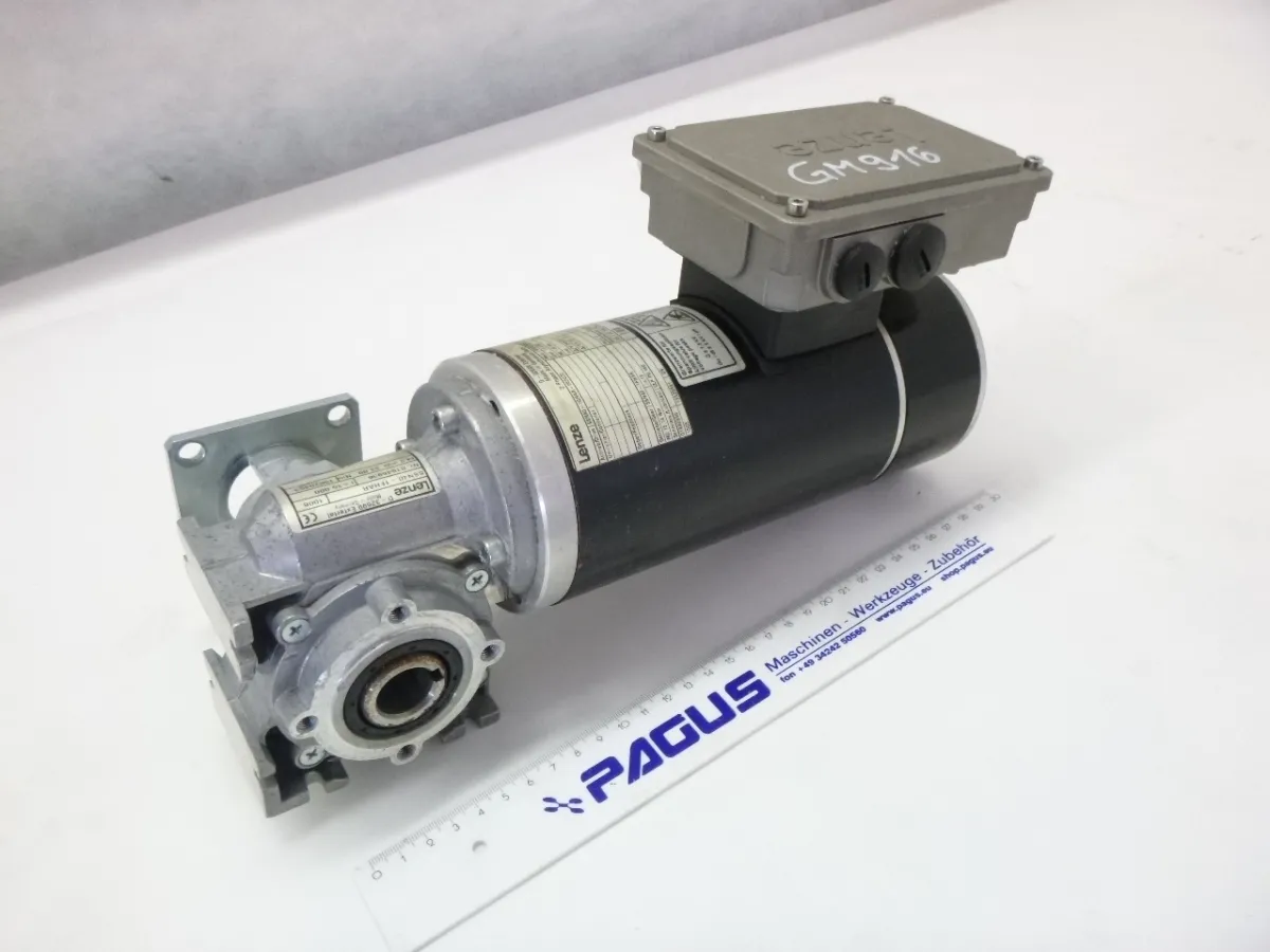 LENZE Getriebemotor mit Bremse 0,4 kW, 186,7 U/min, 100