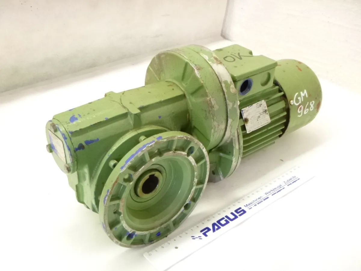 VEM Getriebemotor mit Bremse 0,25 kW, 11,4 U/min