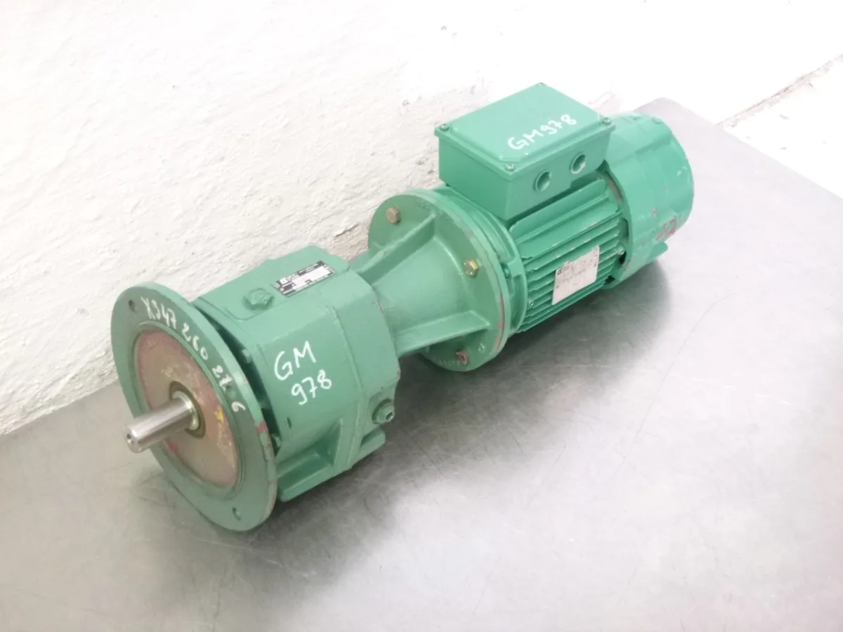 Getriebemotor mit Bremse 0,75 kW, 31,5 U/min