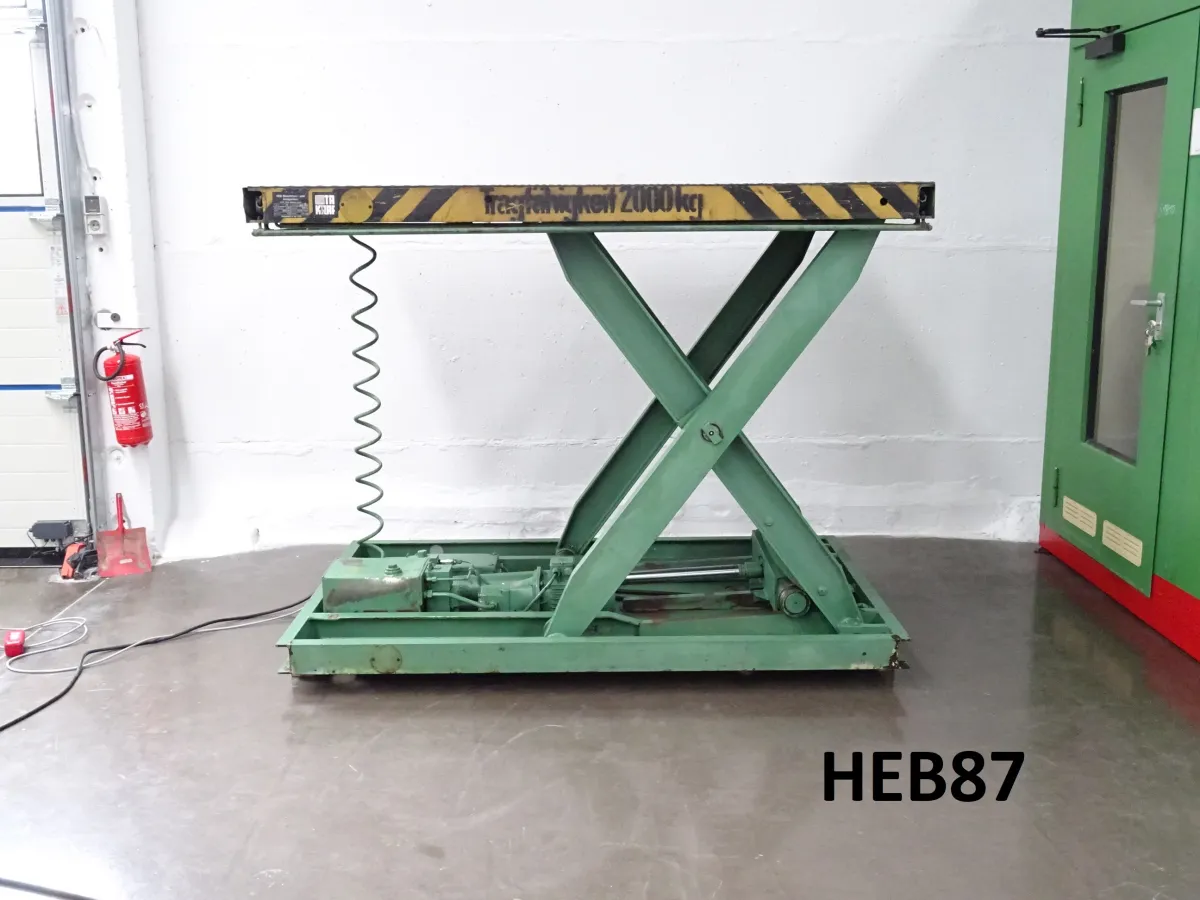 Hubtisch 2000 kg