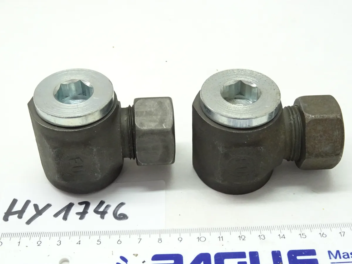 Winkelschwenkverschraubung G3/4", 2 Stück